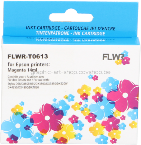 FLWR Epson T0613 magenta