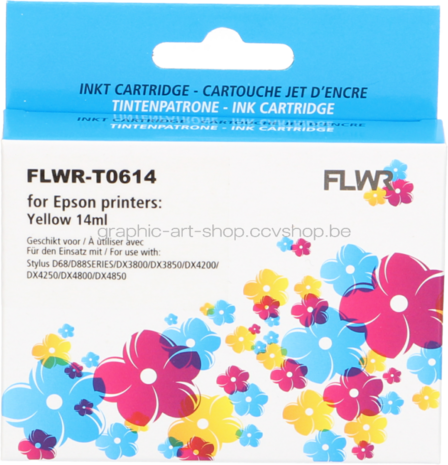 FLWR Epson T0614 geel