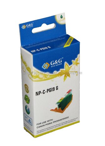 Huismerk Canon PGI-9G groen