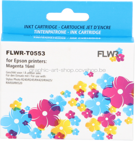 FLWR Epson T0553 magenta