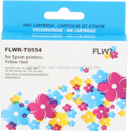 FLWR Epson T0554 geel