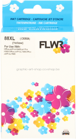 FLWR HP 88XL geel