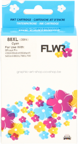 FLWR HP 88XL cyaan