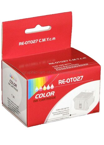 Huismerk Epson T027 kleur