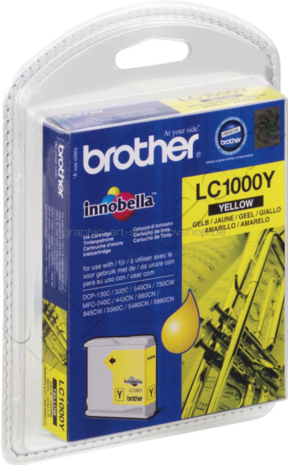 Brother LC-1000Y geel