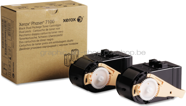 Xerox 7100 Duo-pack zwart