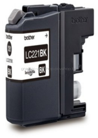 Brother LC-221BK zwart