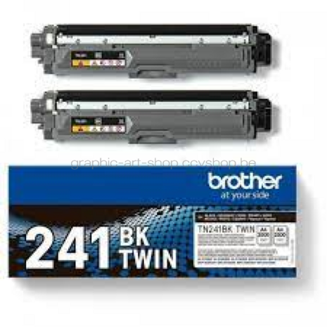 Brother TN-241 Twinpack zwart