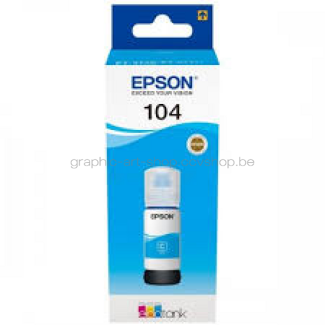 Epson 104 cyaan