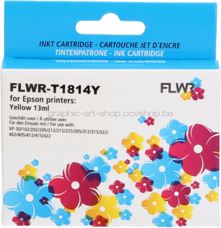 FLWR Epson 18XL geel