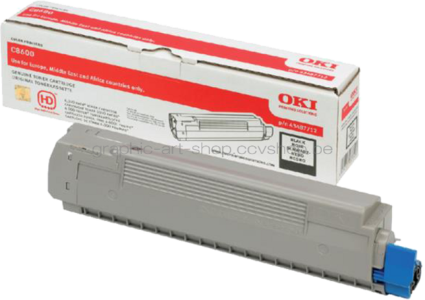 Oki C8600 / C8800 Toner zwart