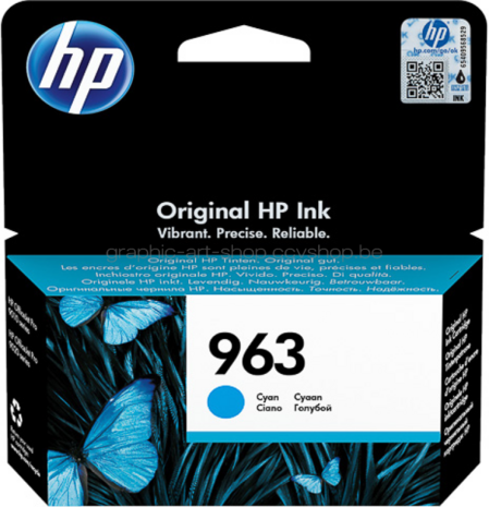 HP 963 cyaan