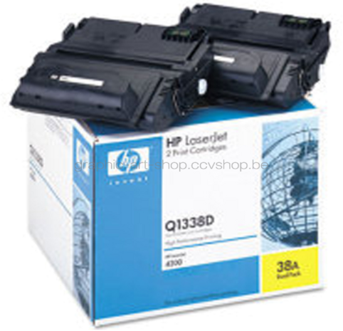 HP 38A Dual Pack zwart