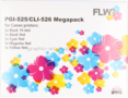 FLWR Canon PGI-525 / CLI-526 12-pack - Optie 28