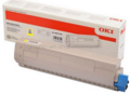 Oki C824 Toner geel