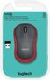 Logitech Muis M185 Wireless rood