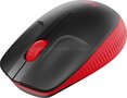 Logitech Muis M190 Wireless rood