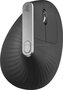 Logitech Muis MX Vertical Wireless Unifying Bluetooth antraciet