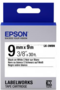 Epson LC-3WBN Label zwart op wit breedte 9 mm