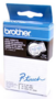 Brother TC-103 blauw op transparant breedte 12 mm